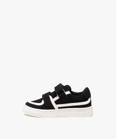 baskets a scratch en suedine bebe garcon noir vif baskets et tennisE434701_3