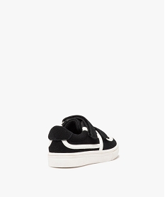 baskets a scratch en suedine bebe garcon noir vif baskets et tennisE434701_4