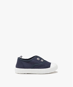 tennis en toile avec bout renforce bebe fille bleu baskets et tennisE439201_1