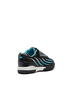 baskets garcon bicolores a scratch style crampons noir vif basketsE442101_4