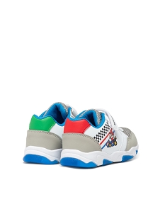 baskets imprime a semelle lumineuse garcon - mario kart blanc standard basketsE442301_4