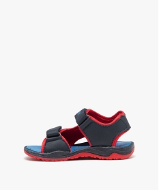 sandales garcon sport avec deux brides scratch - spiderman bleuE447701_3