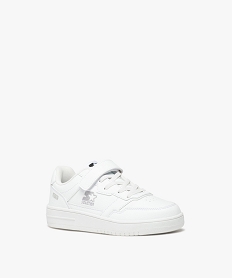 baskets garcon unies a scratch et lacets elastiques - starter blanc standard basketsE456701_2