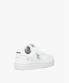 baskets garcon unies a scratch et lacets elastiques - starter blanc standard basketsE456701_4