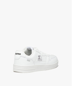 baskets garcon low-cut unies a lacets - starter blanc standard basketsE457101_4