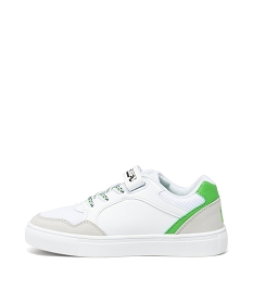 baskets basses multimatieres imprimees garcon - minecraft blanc standard basketsE457201_3