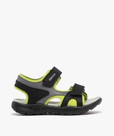 GEMO Sandales sport garçon à double scratch - Geox vert standard