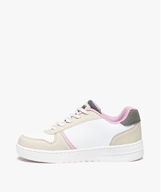 baskets fille a lacets style retro - naruto blanc basketsE462701_3