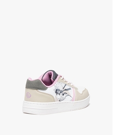 baskets fille a lacets style retro - naruto blanc basketsE462701_4