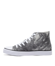 baskets homme en toile montante delavee - camps united grisE467601_3