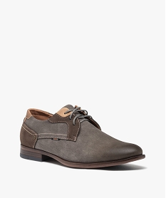 derbies multimatieres homme brunE468801_2