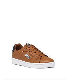 tennis basses a lacets homme - lee cooper orangeE472301_2