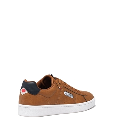 tennis basses a lacets homme - lee cooper orangeE472301_4
