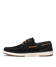 chaussures bateau a lacets noir vif chaussures bateauE475801_3
