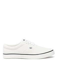 tennis en toile basse unie homme - camps united blancE478401_1