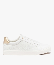 GEMO Tennis multimatières avec dentelle femme blanc standard