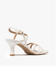 sandales femme a talon fin avec brides vernies et unies blanc sandales a talonE501501_4