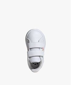baskets bebe fille unies a double scratch avec semelle souple grandcourt – adidas blanc standard baskets et tennisE512601_4