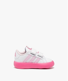 baskets bebe fille bicolores aristochats a double scratch avec semelle souple - adidas blanc baskets et tennisE512701_3