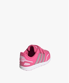 baskets bebe fille running a double scratch switch - adidas roseE512901_2