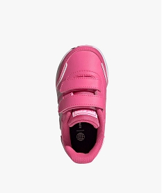 baskets bebe fille running a double scratch switch - adidas rose baskets et tennisE512901_3