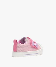 baskets fille pailletees a scratch avec clous lumineux – skechers twinkle gris basketsE513001_4