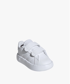 baskets basses a scratchs et semelle bubblecomfy bebe garcon - adidas grand court blancE513401_2