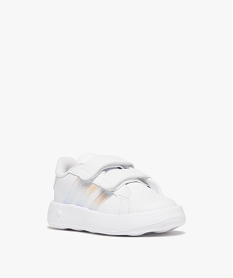 baskets bebe fille a double scratch et semelle bubblecomfy - adidas grand court blanc basketsE513501_2