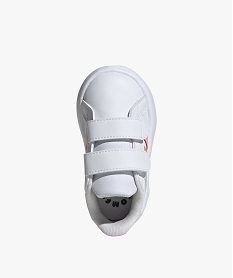 baskets bebe fille a double scratch et semelle bubblecomfy - adidas grand court blancE513601_4