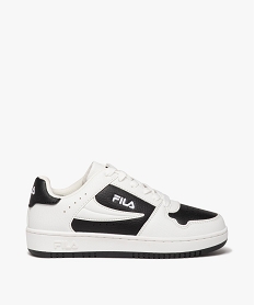 GEMO Baskets garçon à lacets style rétro - Fila noir vif