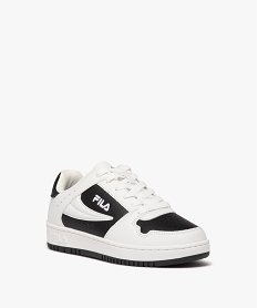baskets garcon a lacets style retro - fila noir baskets et tennisE515501_2