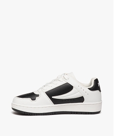 baskets garcon a lacets style retro - fila noir baskets et tennisE515501_3