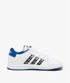 baskets garcon a scratch et a bandes contrastantes spiderman - adidas blanc baskets a scratchE516601_3