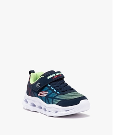 baskets garcon running a semelle perforee lumineuse s lights - skechers bleuE516901_2