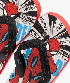 tongs garcon a semelle imprimee spiderman et brides unies - marvel rouge standardE518301_3