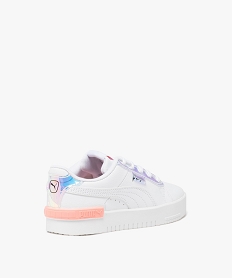 baskets filles dessus en cuir uni avec details brillants irises - puma blanc basketsE518701_4