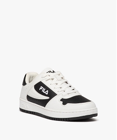 baskets garcon a lacets avec semelle epaisse coloree - fila noir baskets et tennisE521401_2