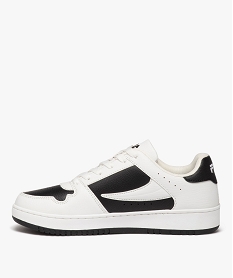 baskets garcon a lacets avec semelle epaisse coloree - fila noir baskets et tennisE521401_3