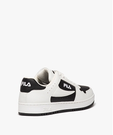 baskets garcon a lacets avec semelle epaisse coloree - fila noir baskets et tennisE521401_4