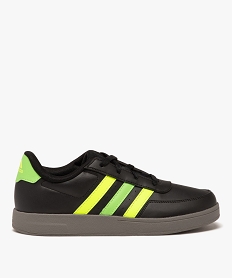 baskets garcon a semelle et a bandes contrastantes - adidas noir baskets adidasE522201_1