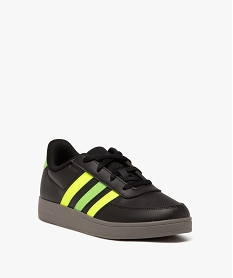 baskets garcon a semelle et a bandes contrastantes - adidas noirE522201_2