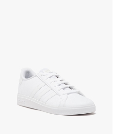 baskets basses unies garcon - adidas grand court base blanc baskets adidasE522301_2