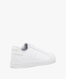 baskets basses unies garcon - adidas grand court base blanc baskets adidasE522301_4