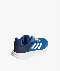 baskets garcon en mesh style running a bandes contrastantes - adidas bleu basketsE522601_4