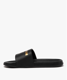 GEMO Mules de piscine garçon unies avec bandeau Pikachu - Pokemon noir standard