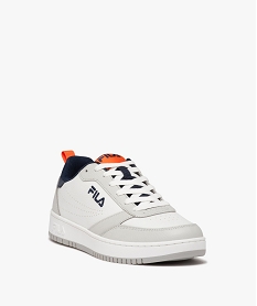baskets homme a lacets avec semelle epaisse bicolore - fila blanc baskets et tennisE523401_3