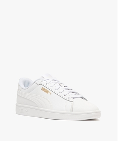 baskets homme unies a lacets style retro - puma blancE523501_2