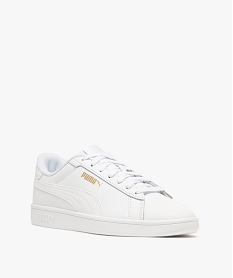 baskets homme unies a lacets style retro - puma blanc baskets pumaE523501_2