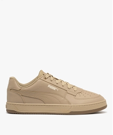 GEMO Baskets homme unies dessus perforé Caven 2.0 - Puma Beige