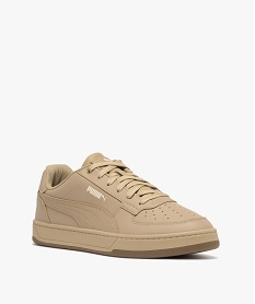 baskets homme unies dessus perfore caven 2.0 - puma beige baskets pumaE524001_2